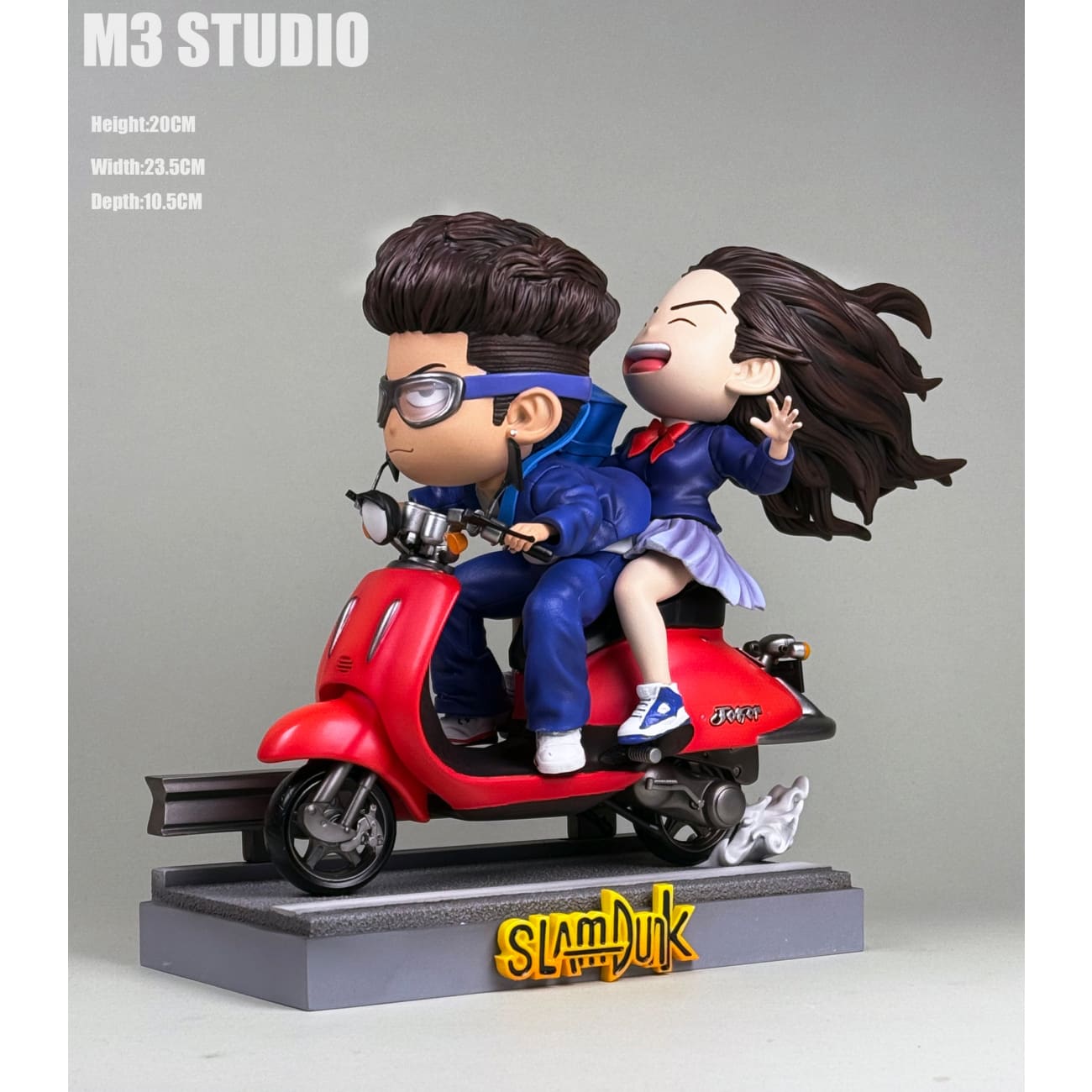 M3 Studio - Miyagi Ryota & Ayako Riding Motorcycle Chibi Ver.