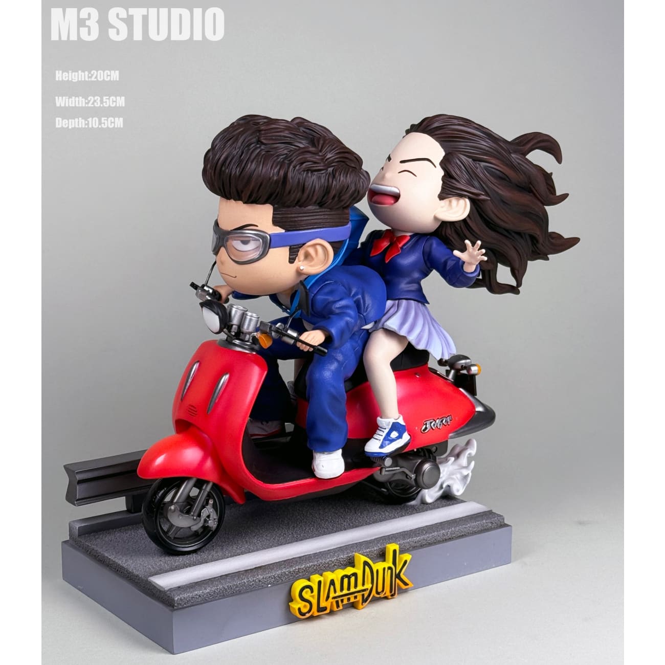 M3 Studio - Miyagi Ryota & Ayako Riding Motorcycle Chibi Ver.
