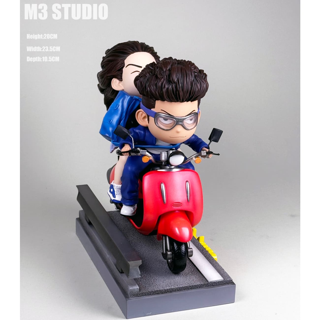 M3 Studio - Miyagi Ryota & Ayako Riding Motorcycle Chibi Ver.