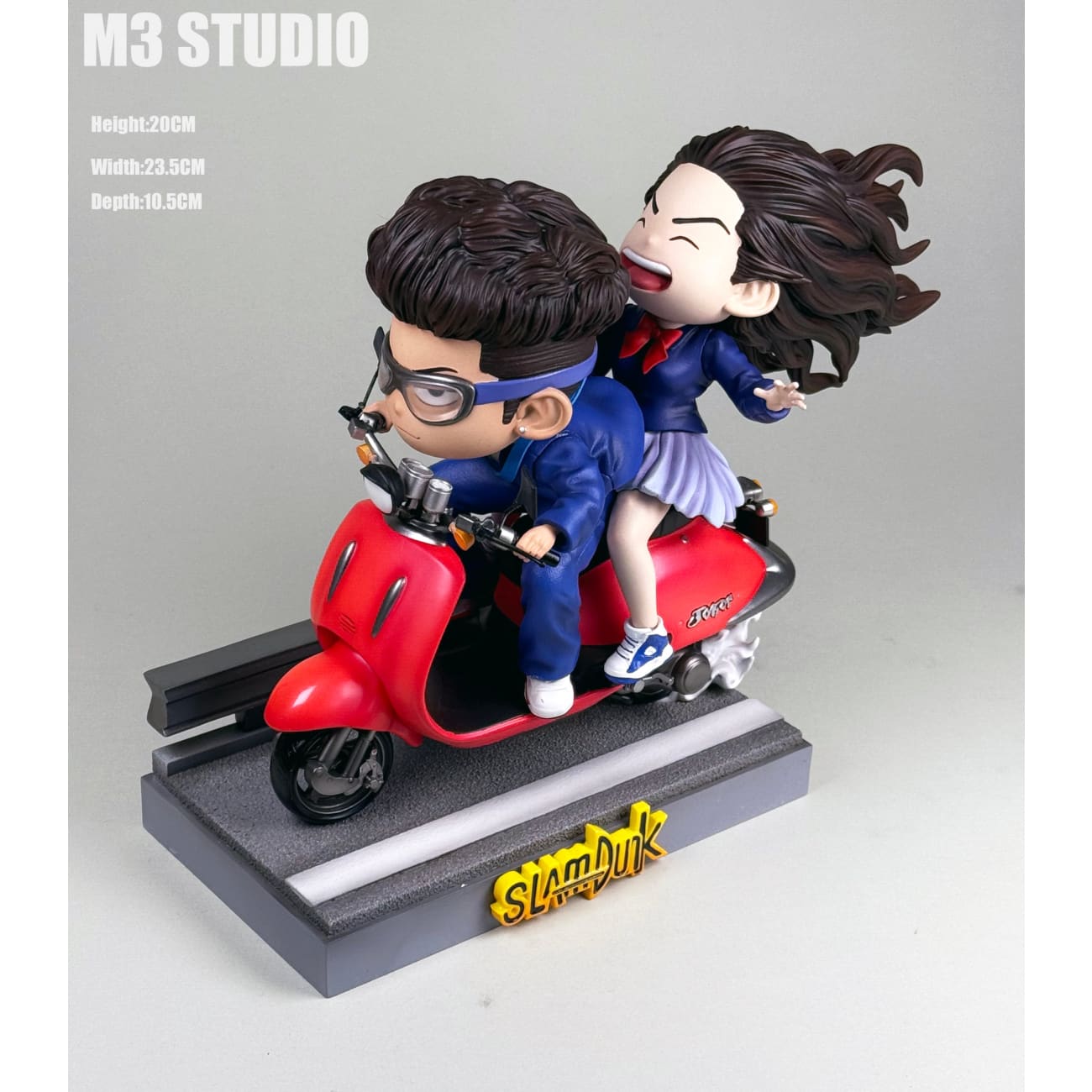 M3 Studio - Miyagi Ryota & Ayako Riding Motorcycle Chibi Ver.