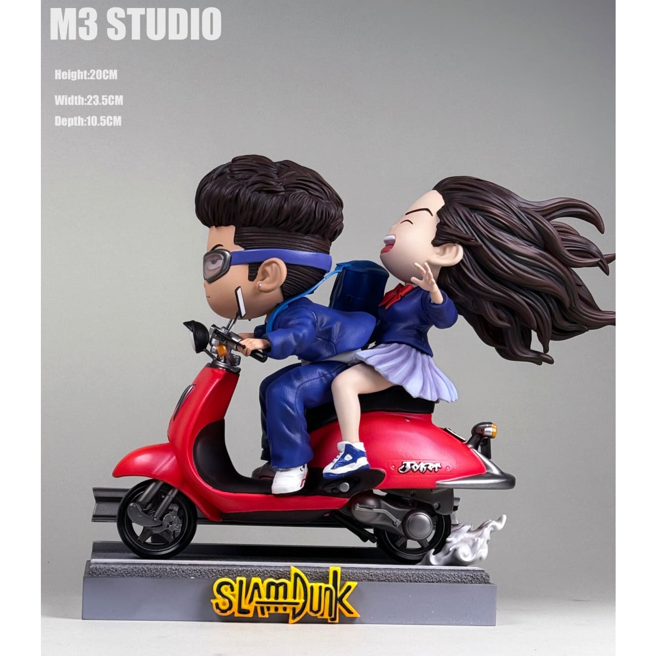 M3 Studio - Miyagi Ryota & Ayako Riding Motorcycle Chibi Ver.