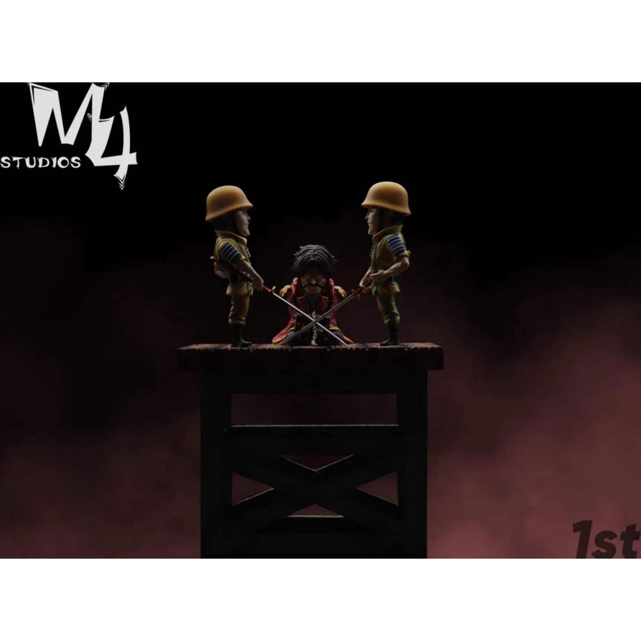 M4 Studio - Execution Gol D. Roger & Two Executioner on Scaffold 