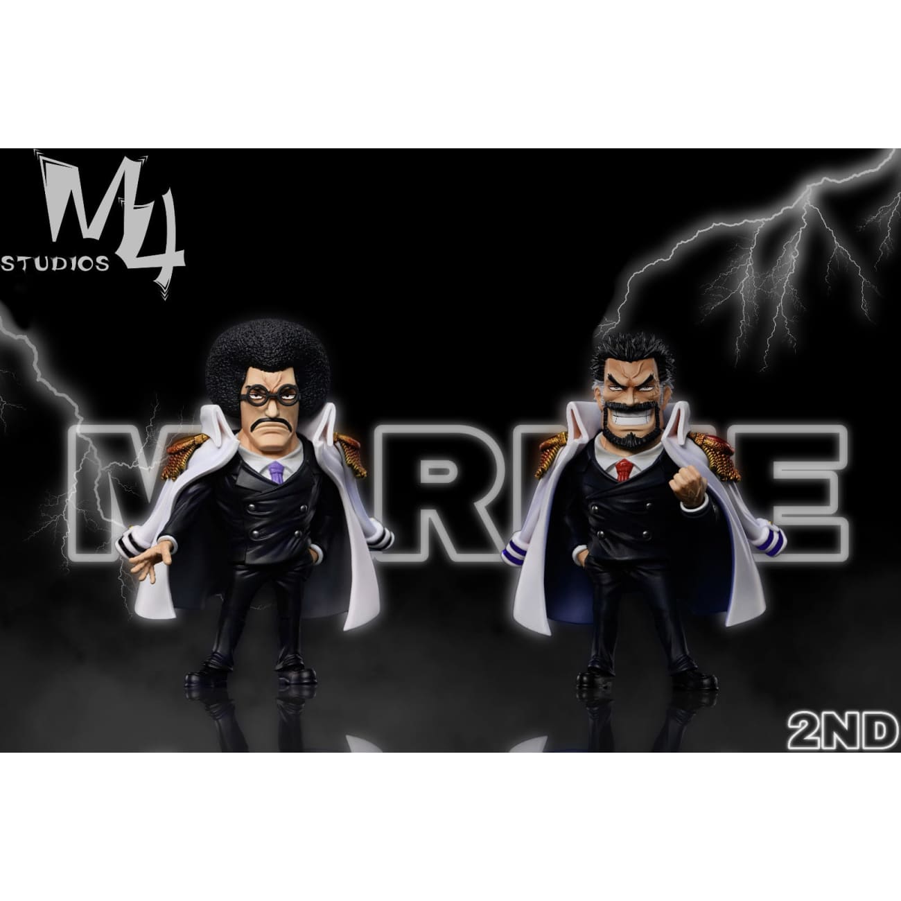 M4 Studio - Young Sengoku & Monkey D. Garp