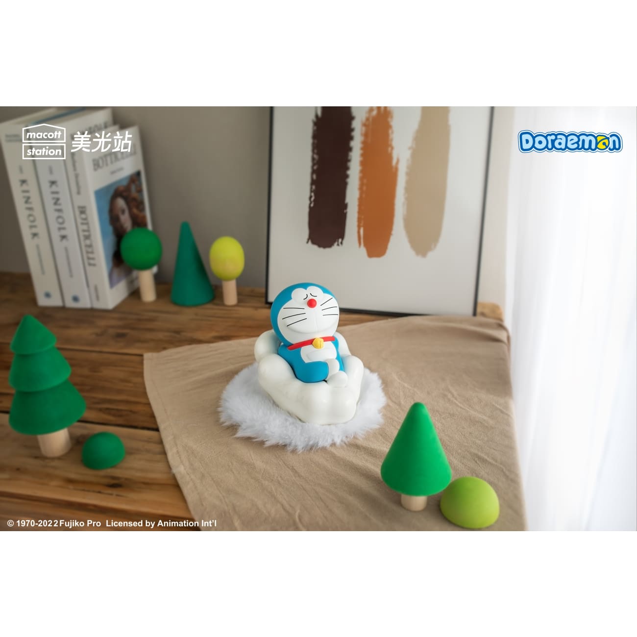 Macott Station - Doraemon Lighting Cloud [White / Electroplating Magic]