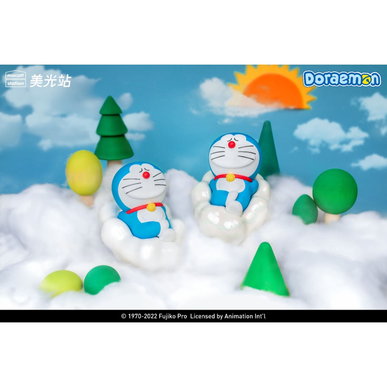 Macott Station - Doraemon Lighting Cloud [White / Electroplating Magic]