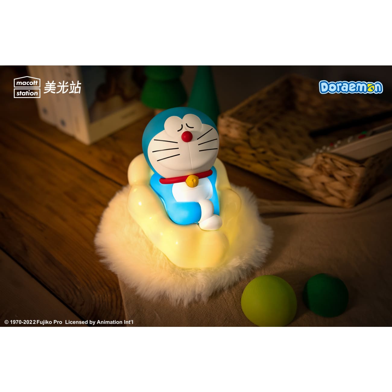 Macott Station - Doraemon Lighting Cloud [White / Electroplating Magic]