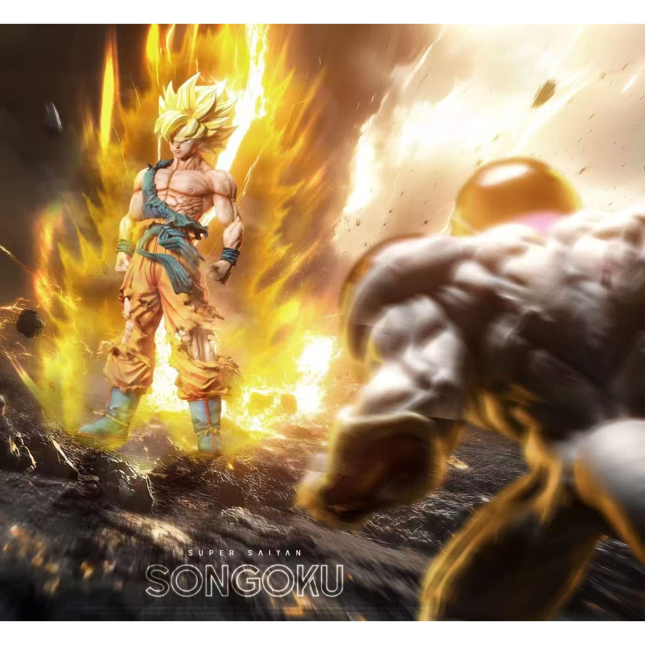 MAN Studio - Super Saiyan 1 Son Goku [3 Variants]