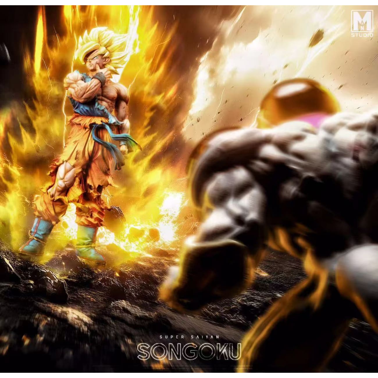 MAN Studio - Super Saiyan 1 Son Goku [3 Variants]