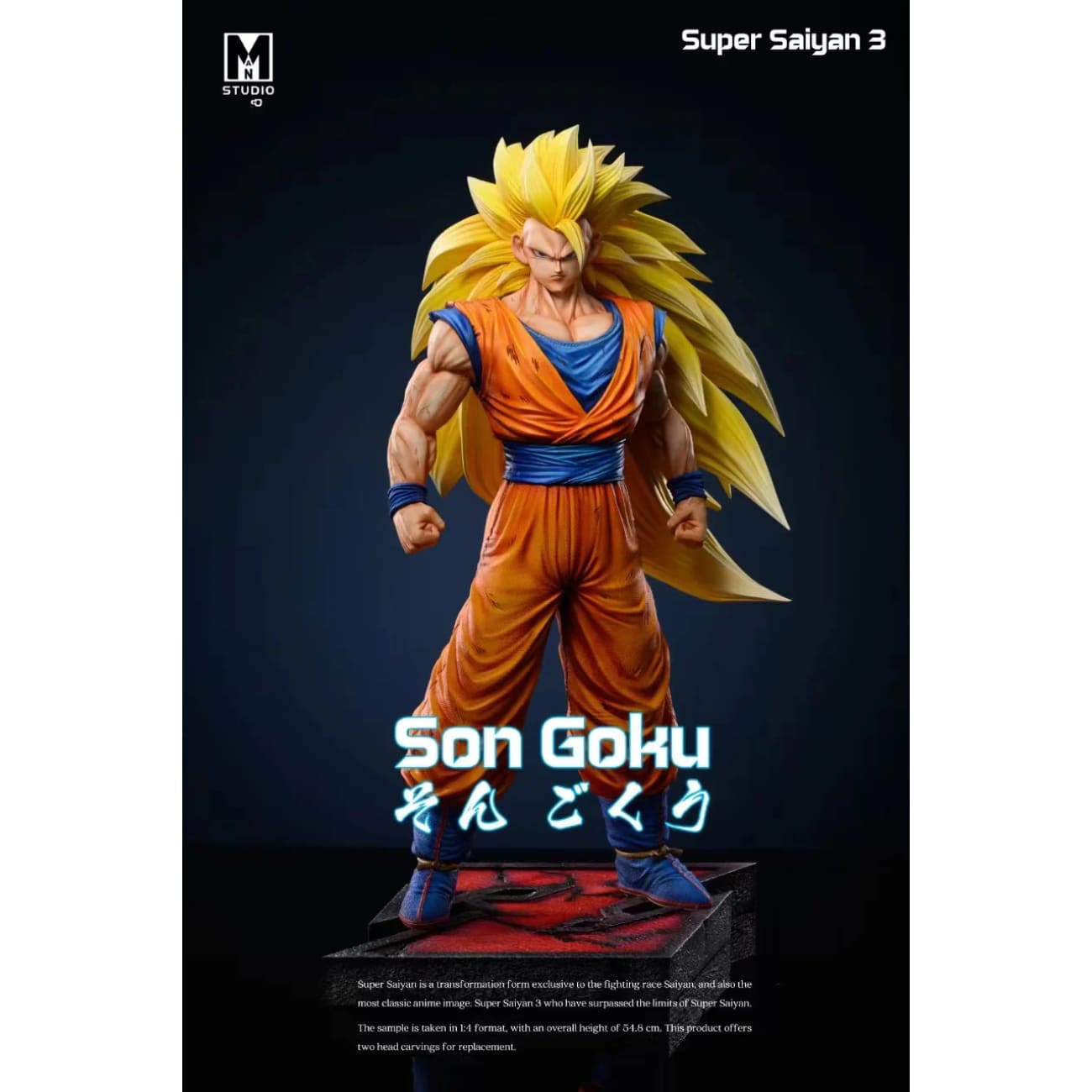 MAN Studio - Super Saiyan 3 Son Goku