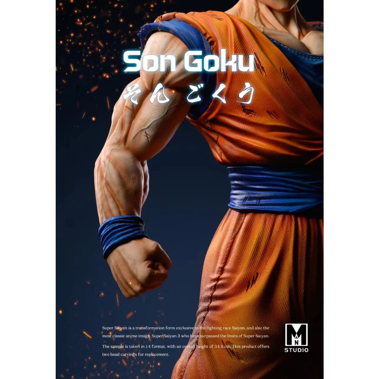 MAN Studio - Super Saiyan 3 Son Goku