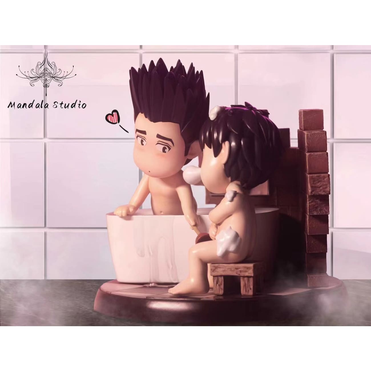 Mandala Studio - Akira Sendoh & Kaede Rukawa Bathing