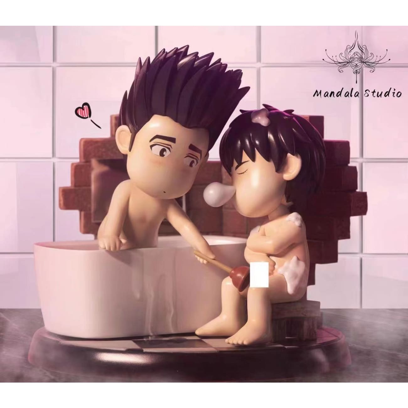 Mandala Studio - Akira Sendoh & Kaede Rukawa Bathing