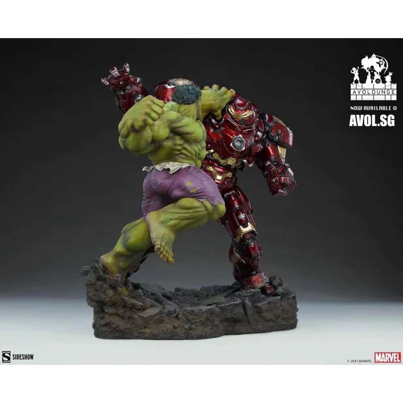 Maquette by Sideshow Collectibles  - Hulk vs. Iron Man 
