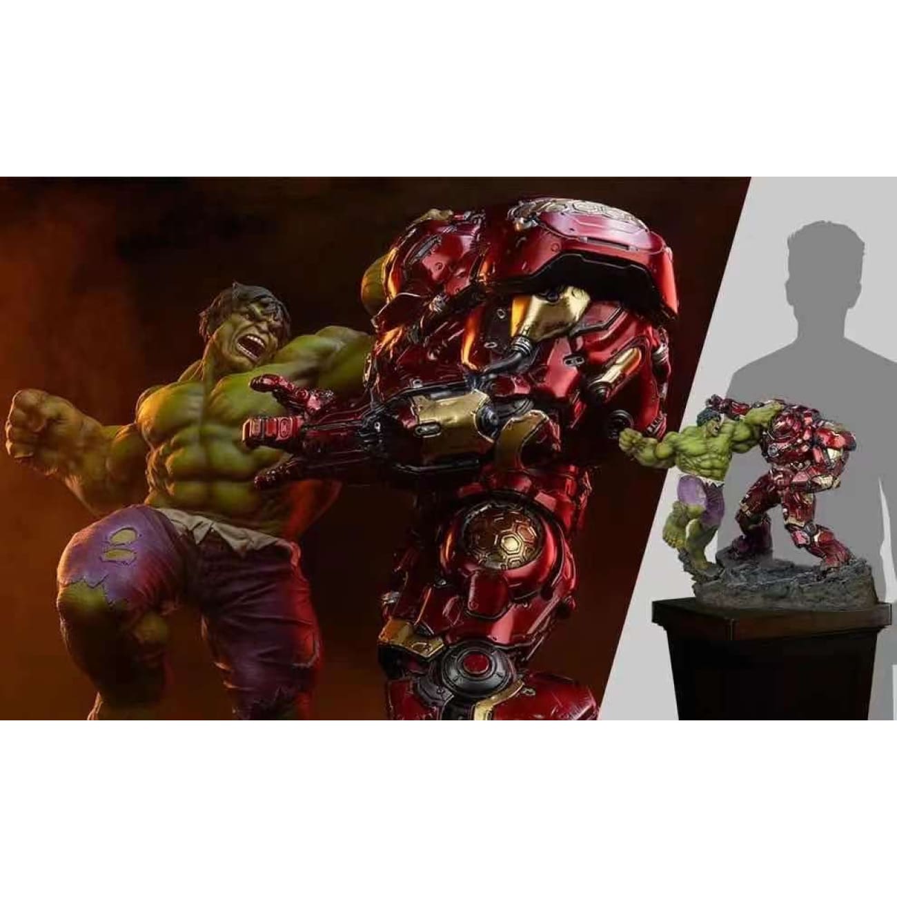 Maquette by Sideshow Collectibles  - Hulk vs. Iron Man 