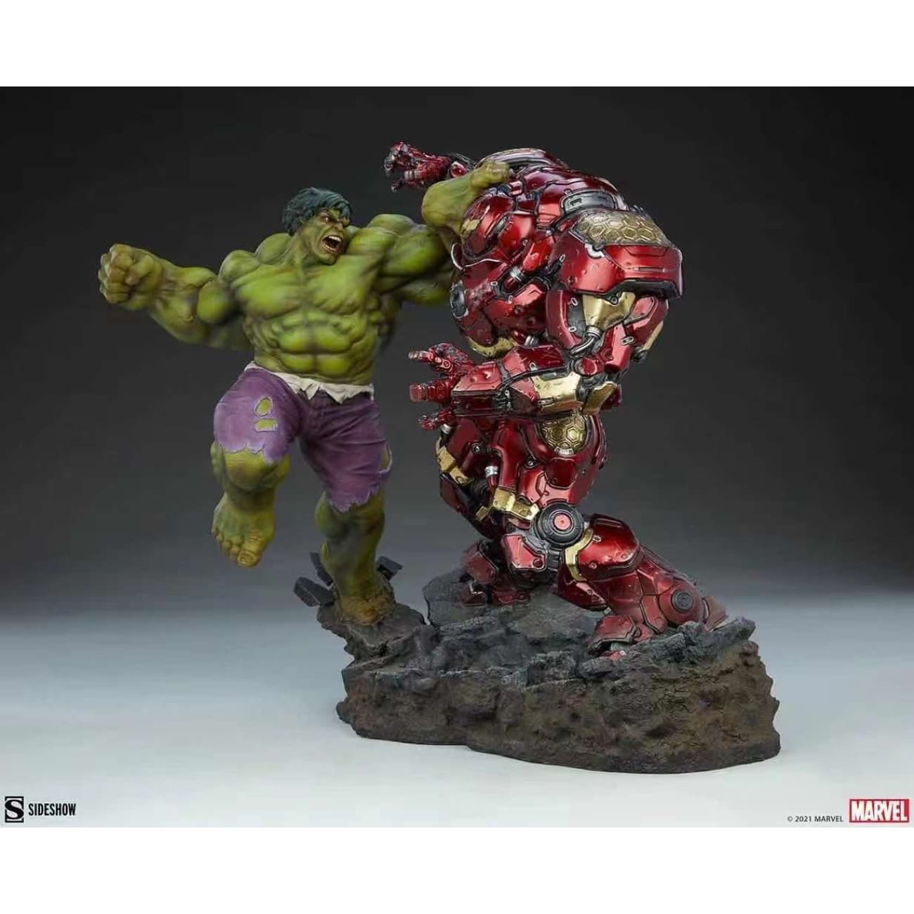 Maquette by Sideshow Collectibles  - Hulk vs. Iron Man 
