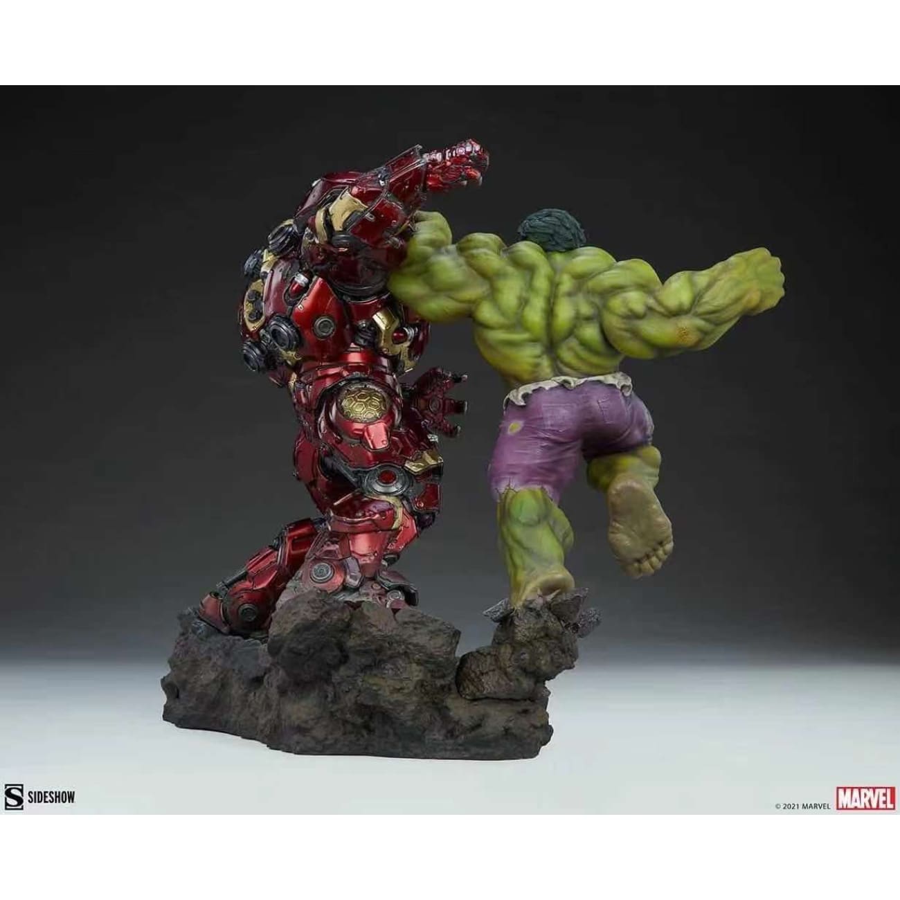 Maquette by Sideshow Collectibles  - Hulk vs. Iron Man 