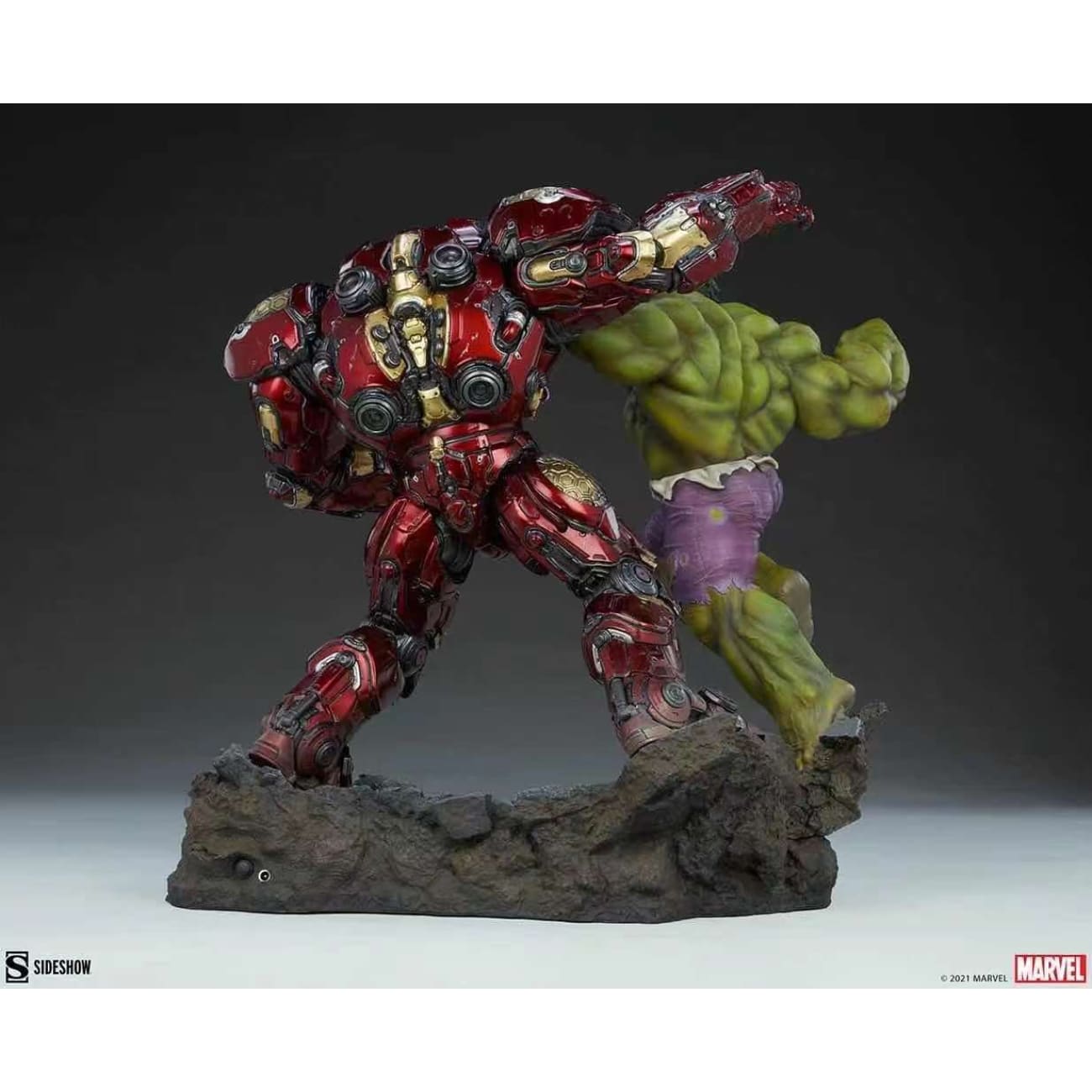 Maquette by Sideshow Collectibles  - Hulk vs. Iron Man 