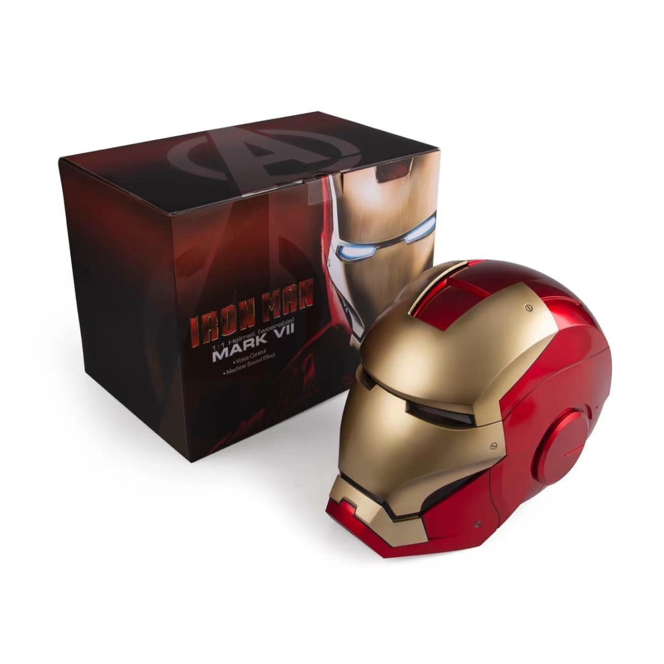 Marvel studio - [Licensed] Endgame Iron Man Mk 85 Helmet Bluetooth Speaker 