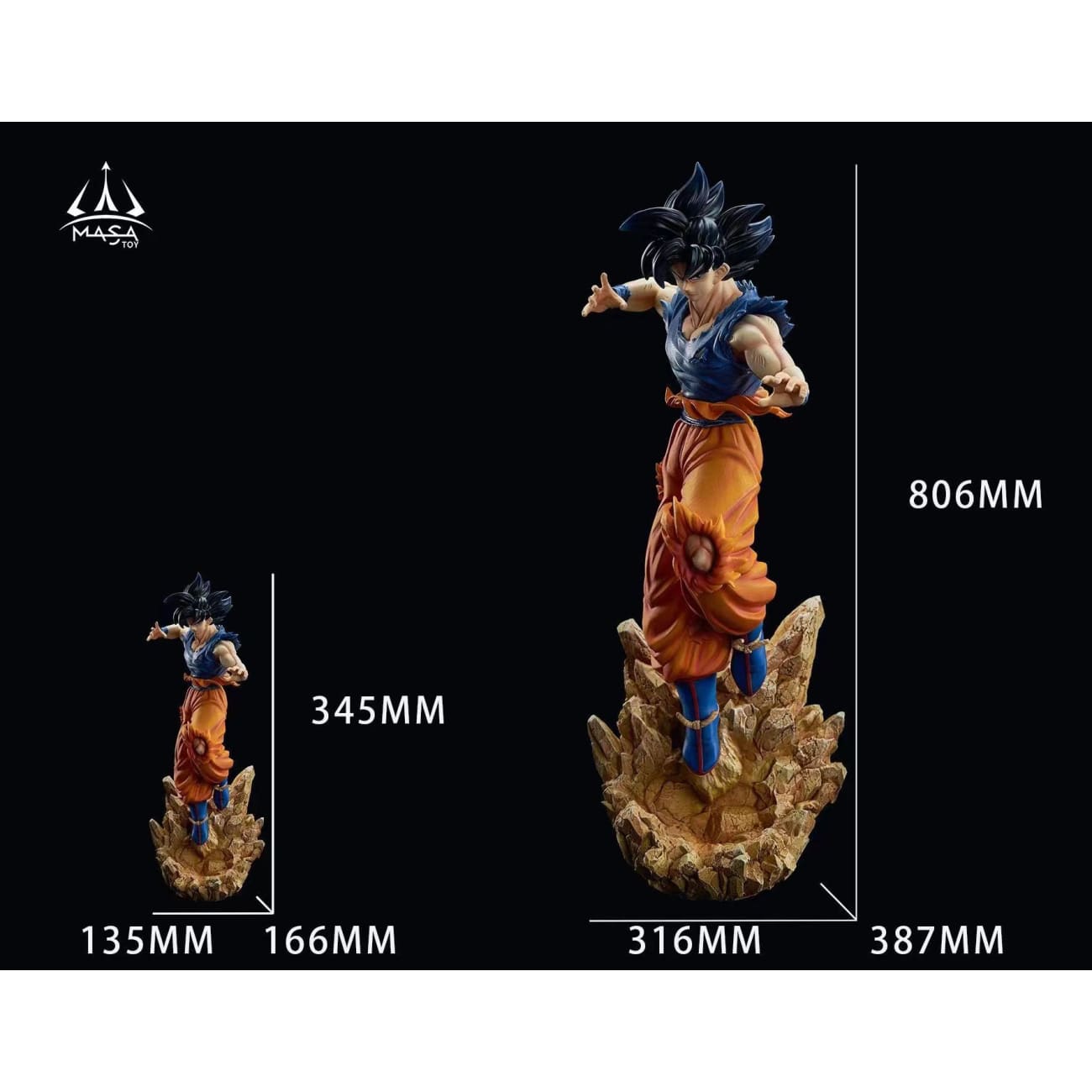 Masa Toy - Ultra Instinct Son Goku [2 Variants]