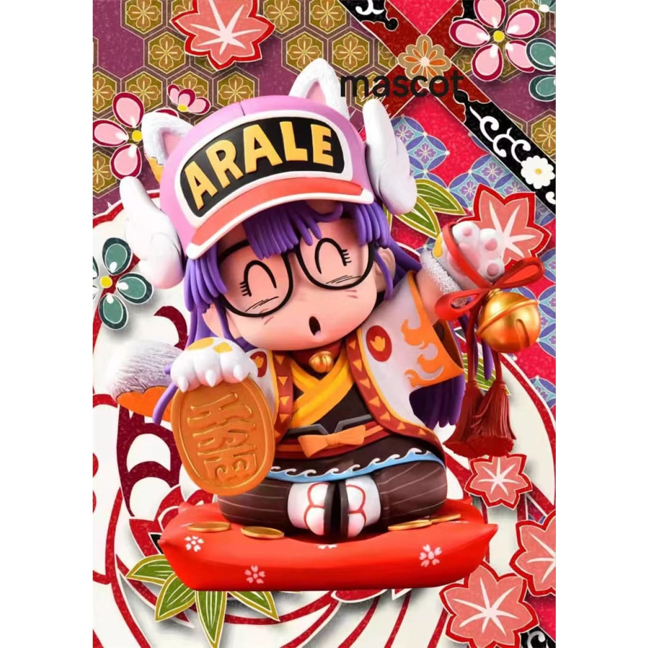 Mascott Studio - Arale as fortune Cat