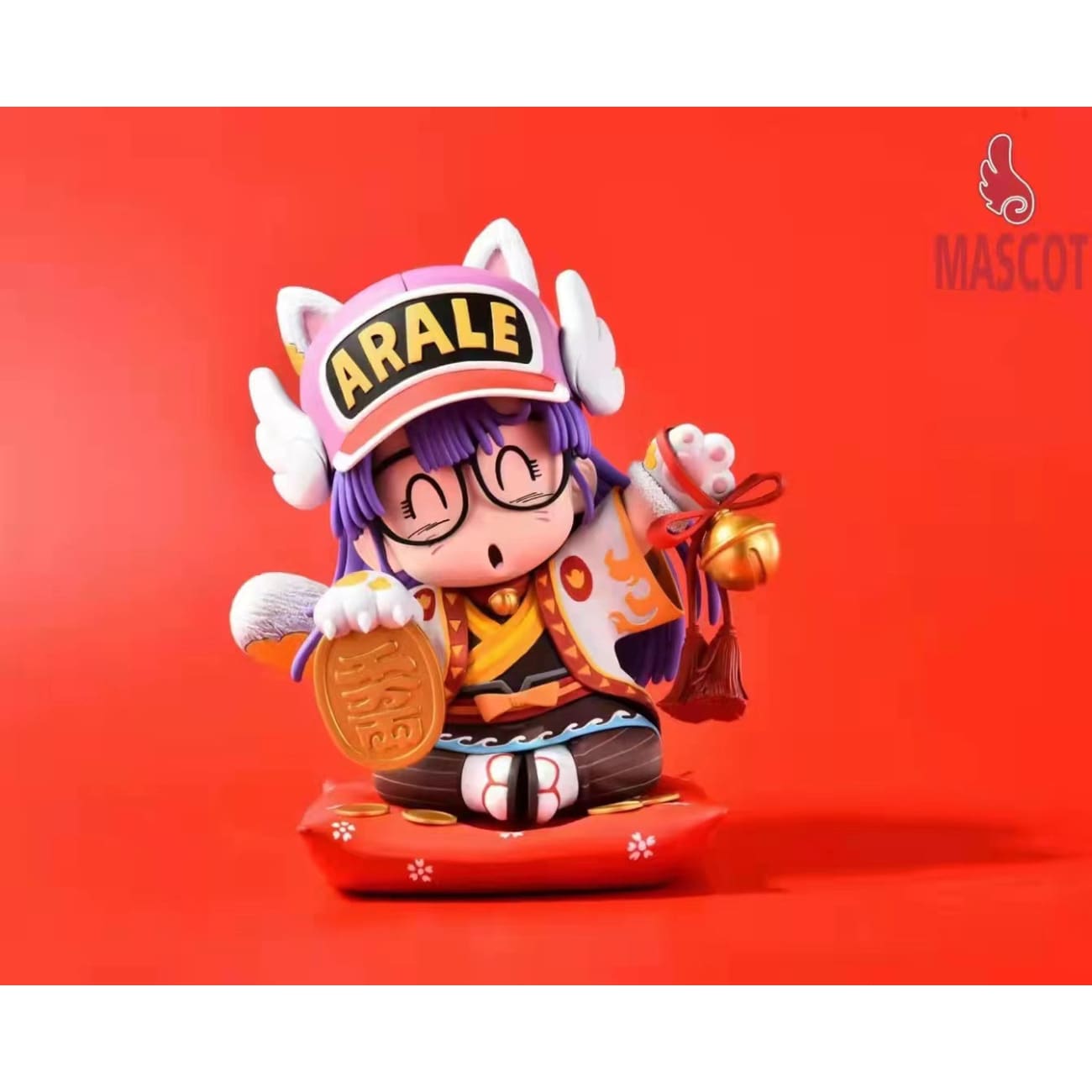 Mascott Studio - Arale as fortune Cat