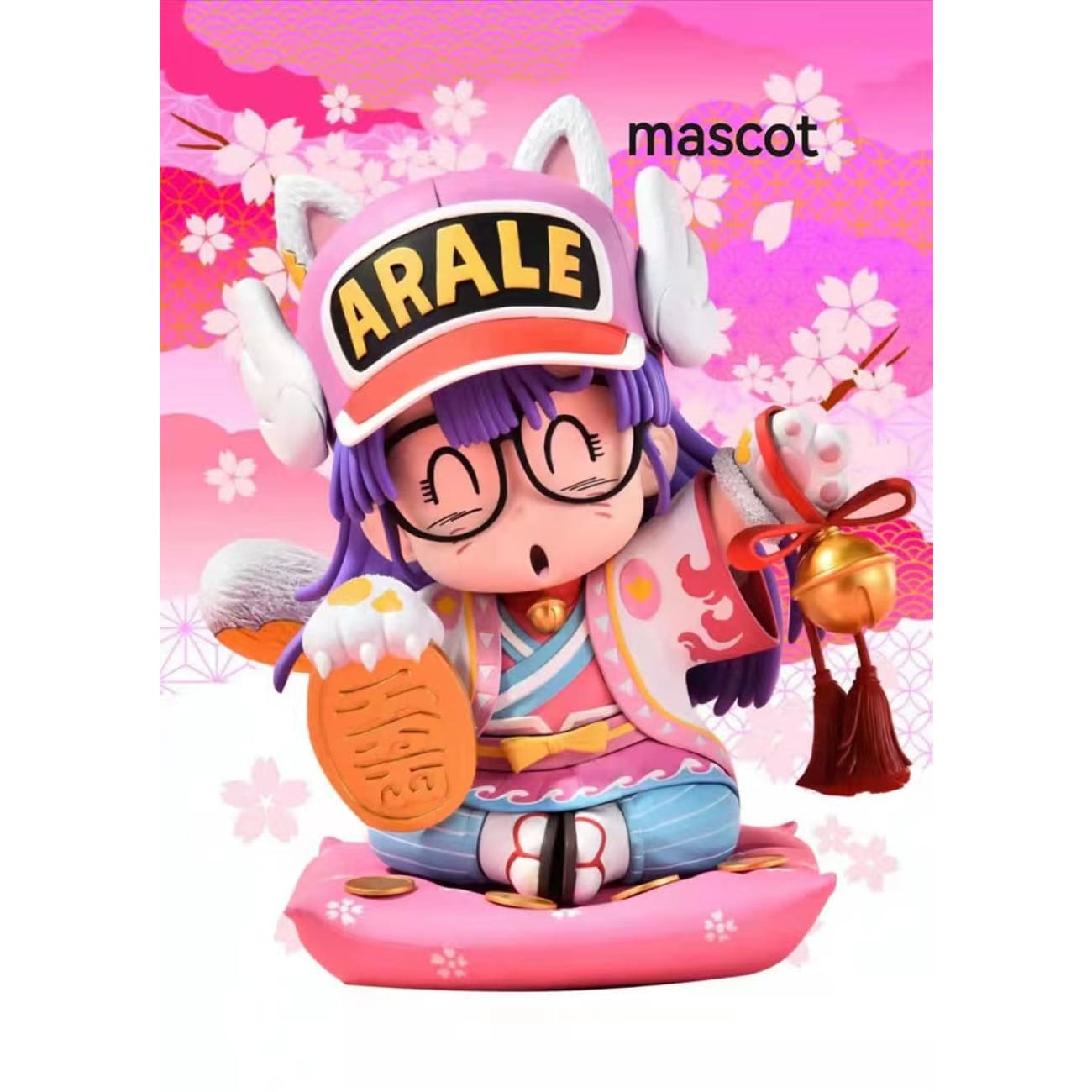 Mascott Studio - Arale as fortune Cat