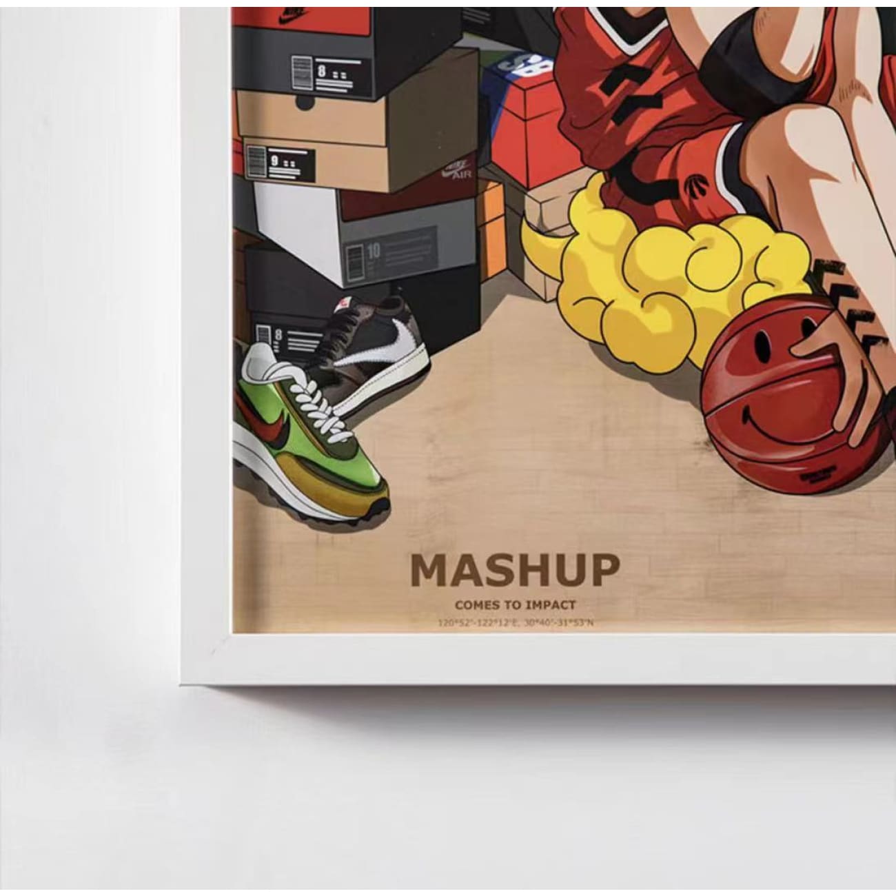 Mashup : Mahjong with Kaws; Simpson; Goku 