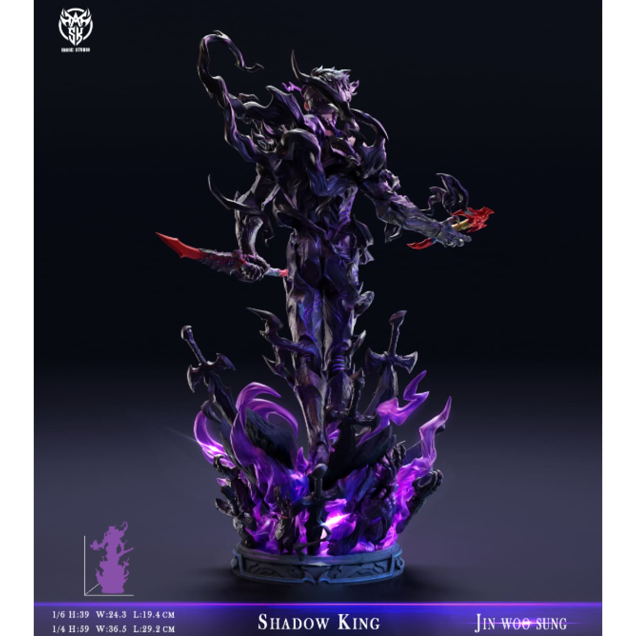 Mask Studio - Shadow Monarch Sung Jinwoo [2 Variants]