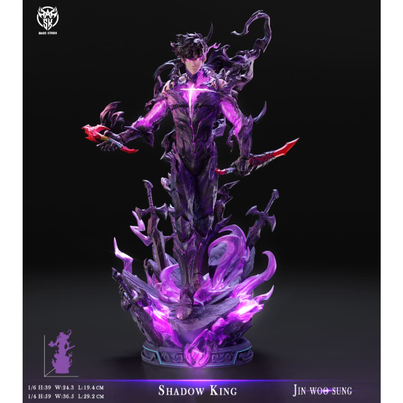 Mask Studio - Shadow Monarch Sung Jinwoo [2 Variants]