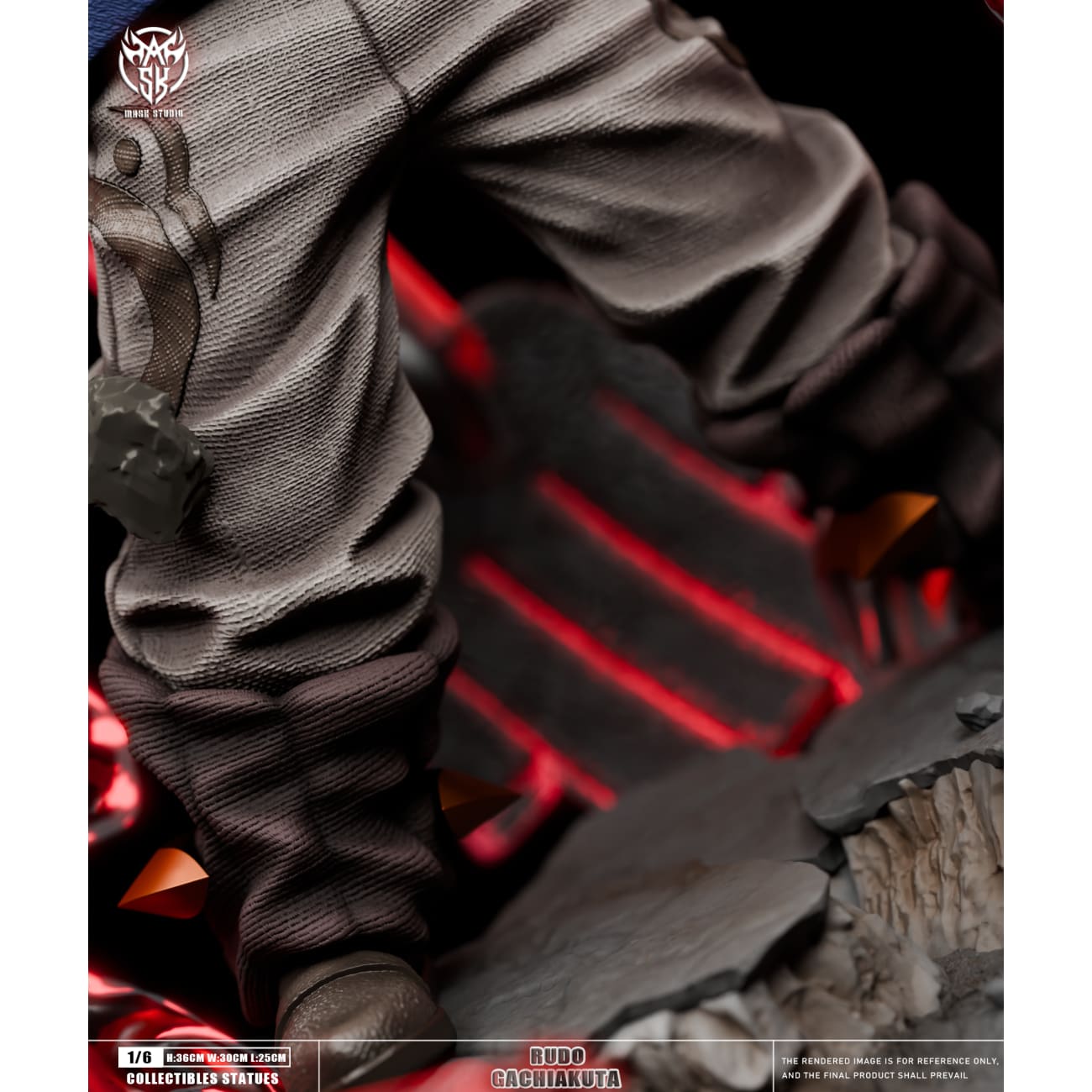 Mask Studio - The Abyssal Berserker Rudo
