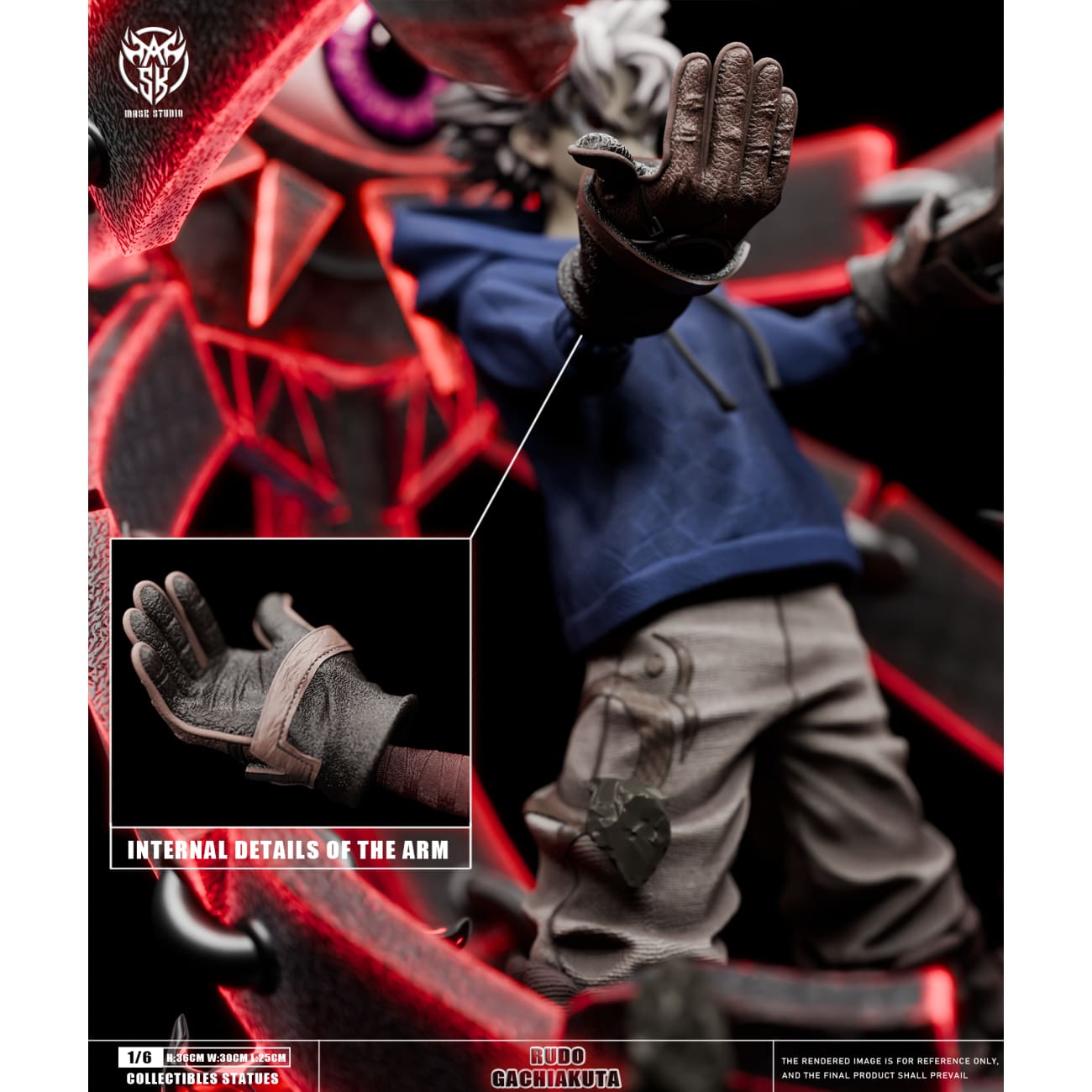 Mask Studio - The Abyssal Berserker Rudo