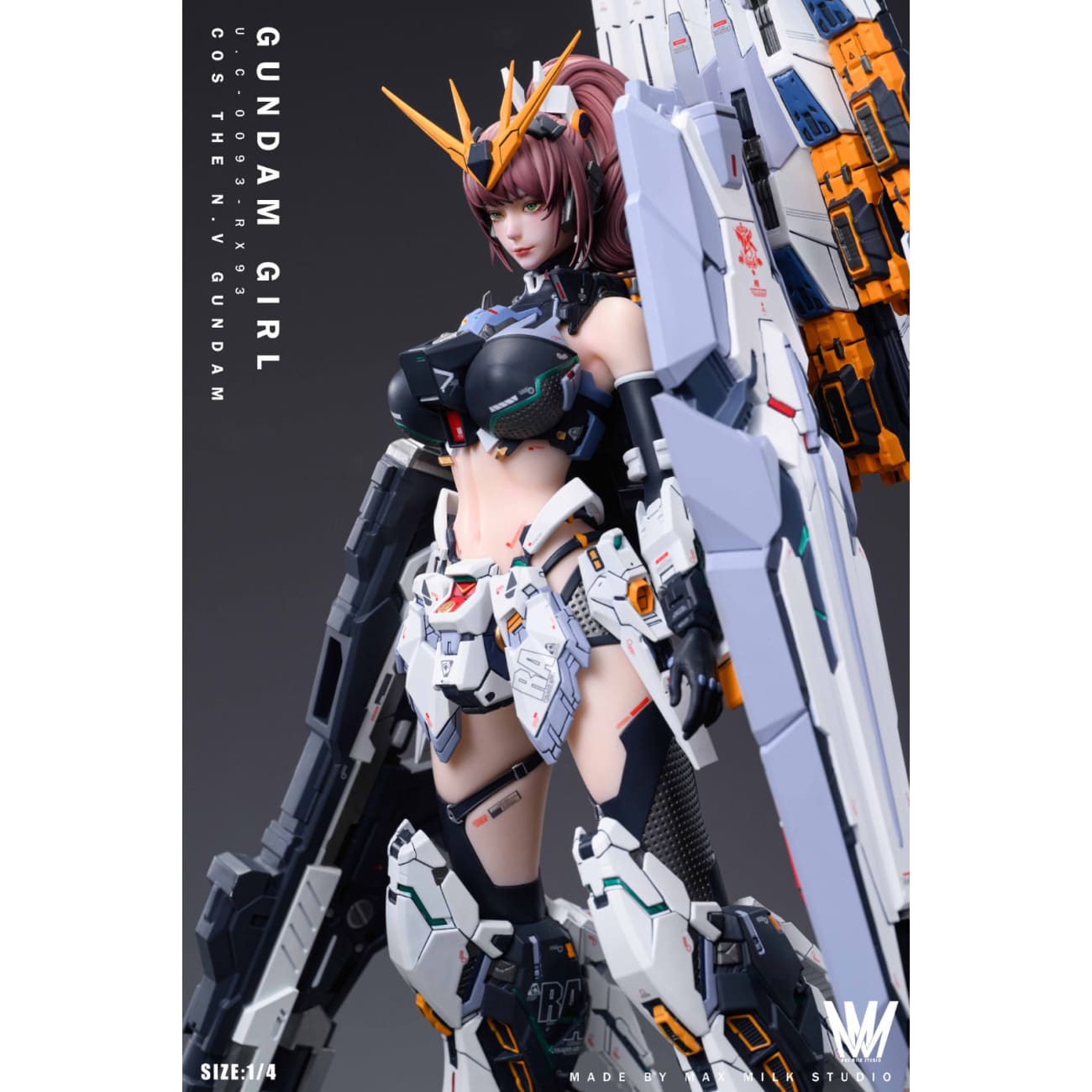 Max Milk Studio - Gundam Girl Cos The NvGunadm [RX-93 JN4.0]