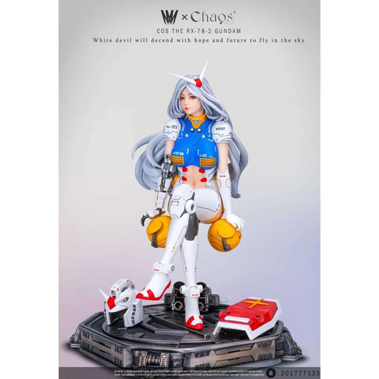 Max Milk Studio x Chaos Studio - Cos RX-78-2 Gundam Girl [Cast Off]