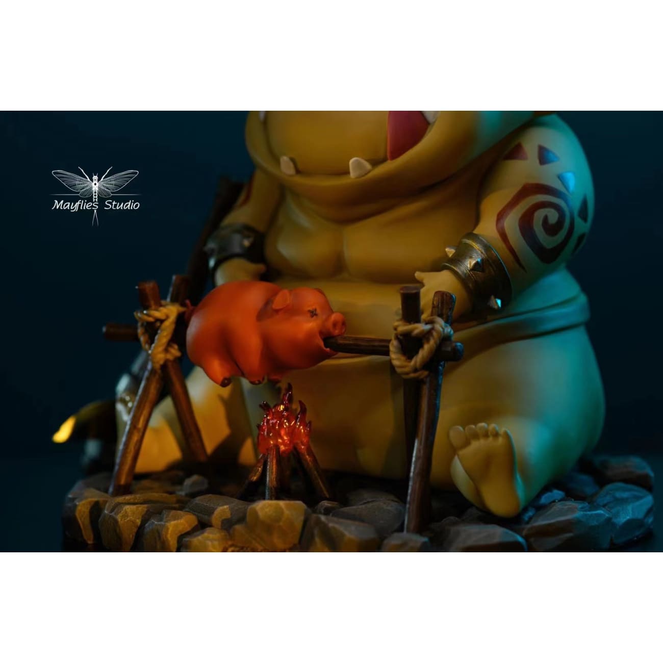 Mayflies Studio - Q Version Ogre [Green / Blue / Set of Two]