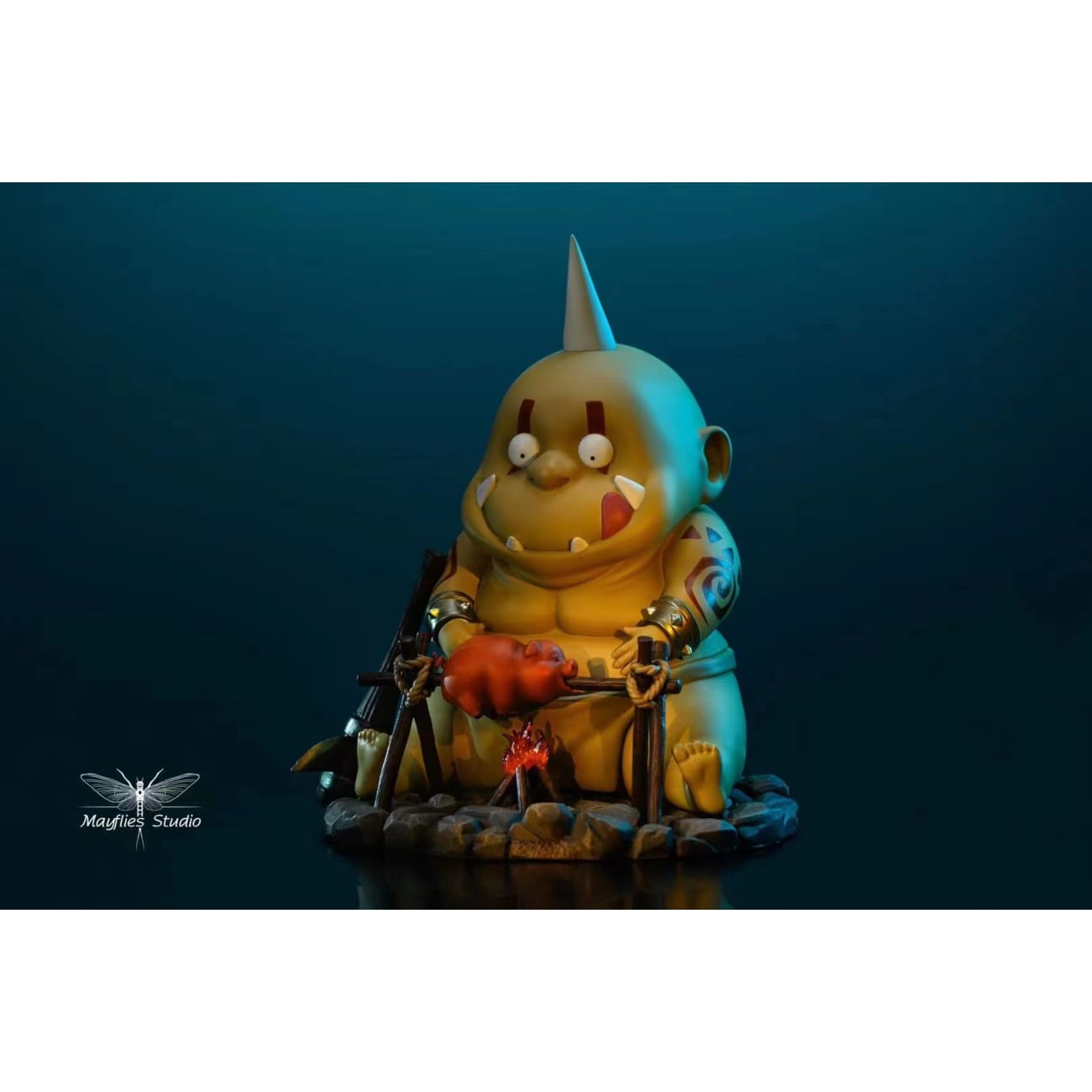 Mayflies Studio - Q Version Ogre [Green / Blue / Set of Two]
