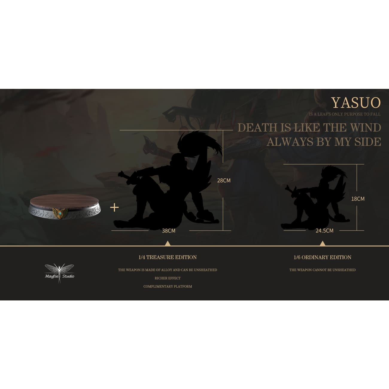 Mayflies Studio - Yasuo [2 Variants]