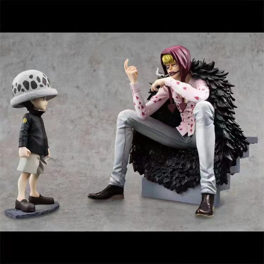 MegaHouse - Corazon Donquixote Rosinante & Trafalgar D. Water Law