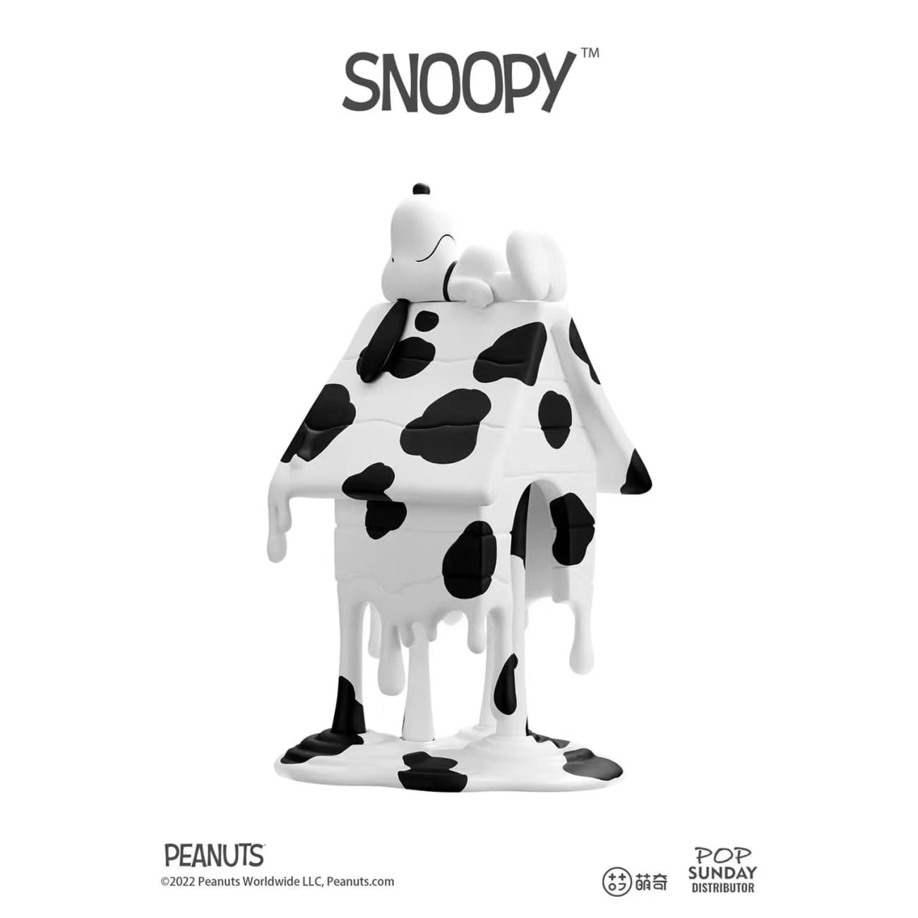Meng Qi X POP Sunday - Glacial Melting Snoopy [Blue Color / Cow Color]