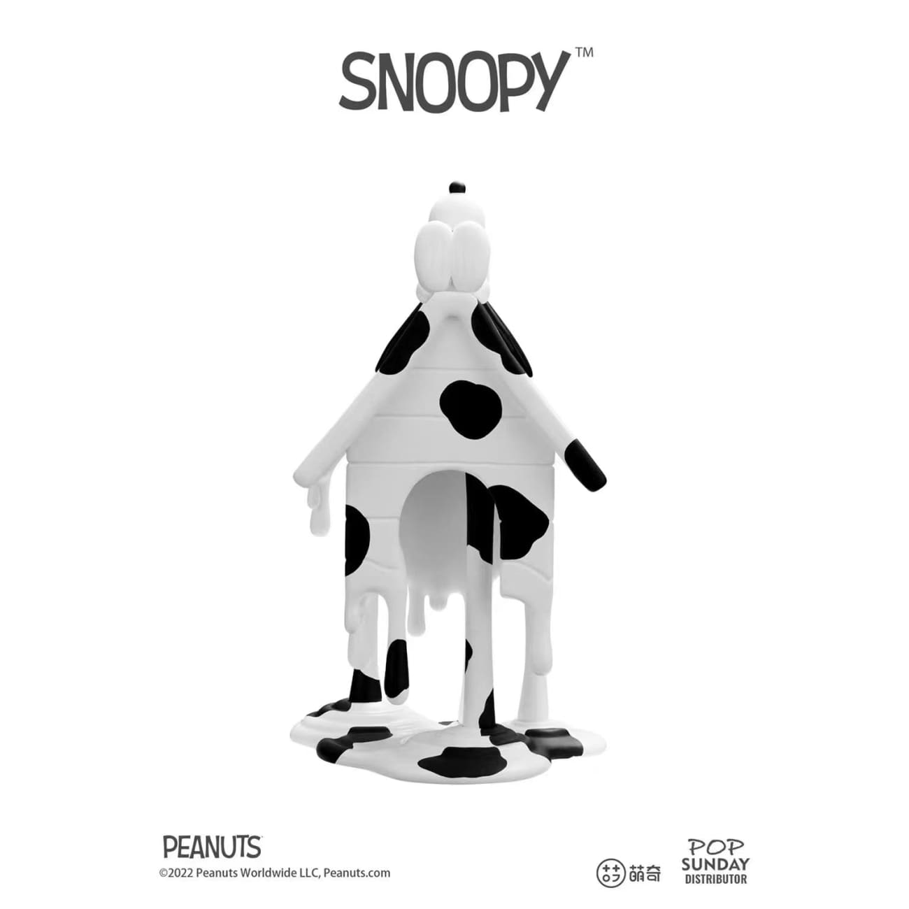 Meng Qi X POP Sunday - Glacial Melting Snoopy [Blue Color / Cow Color]
