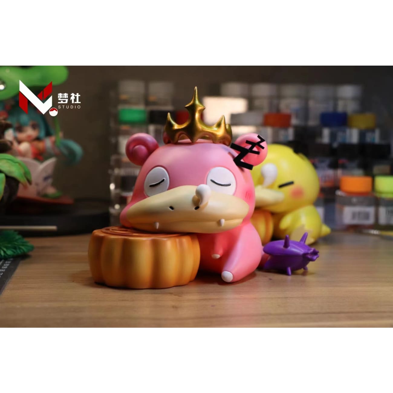 Meng She Studio - Sleepy Crown Slowpoke 
