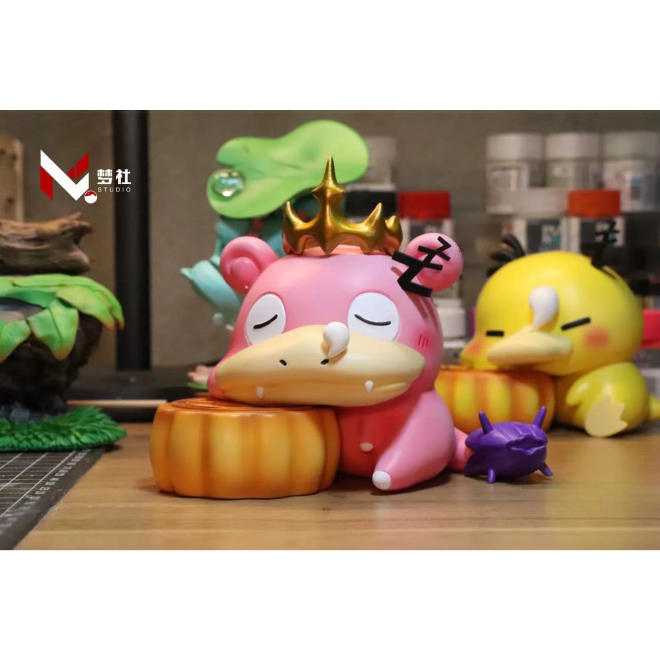 Meng She Studio - Sleepy Crown Slowpoke 