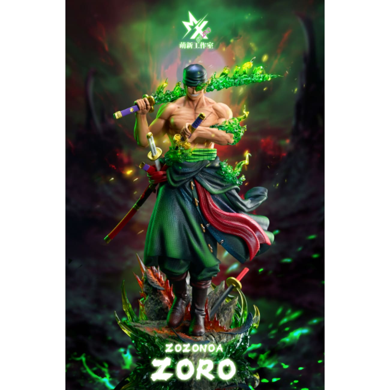 Meng Xin Studio - Onigashima Roronoa Zoro [2 Variants]