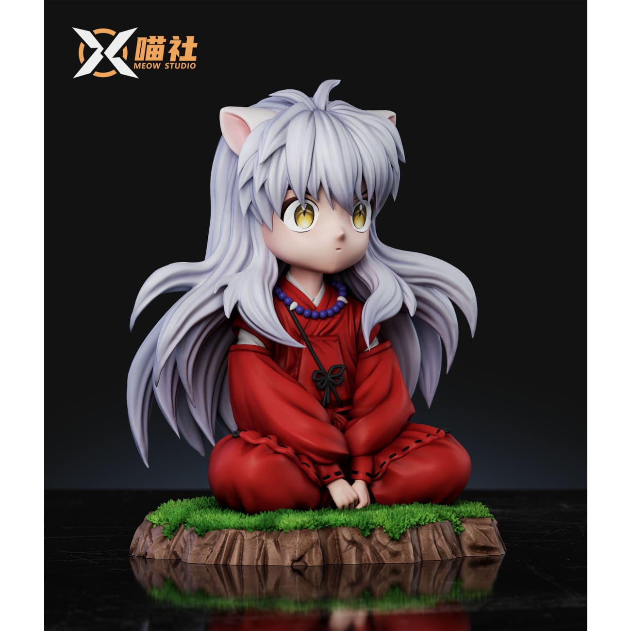 MEOW Studio - Sitting Inuyasha Chibi Version