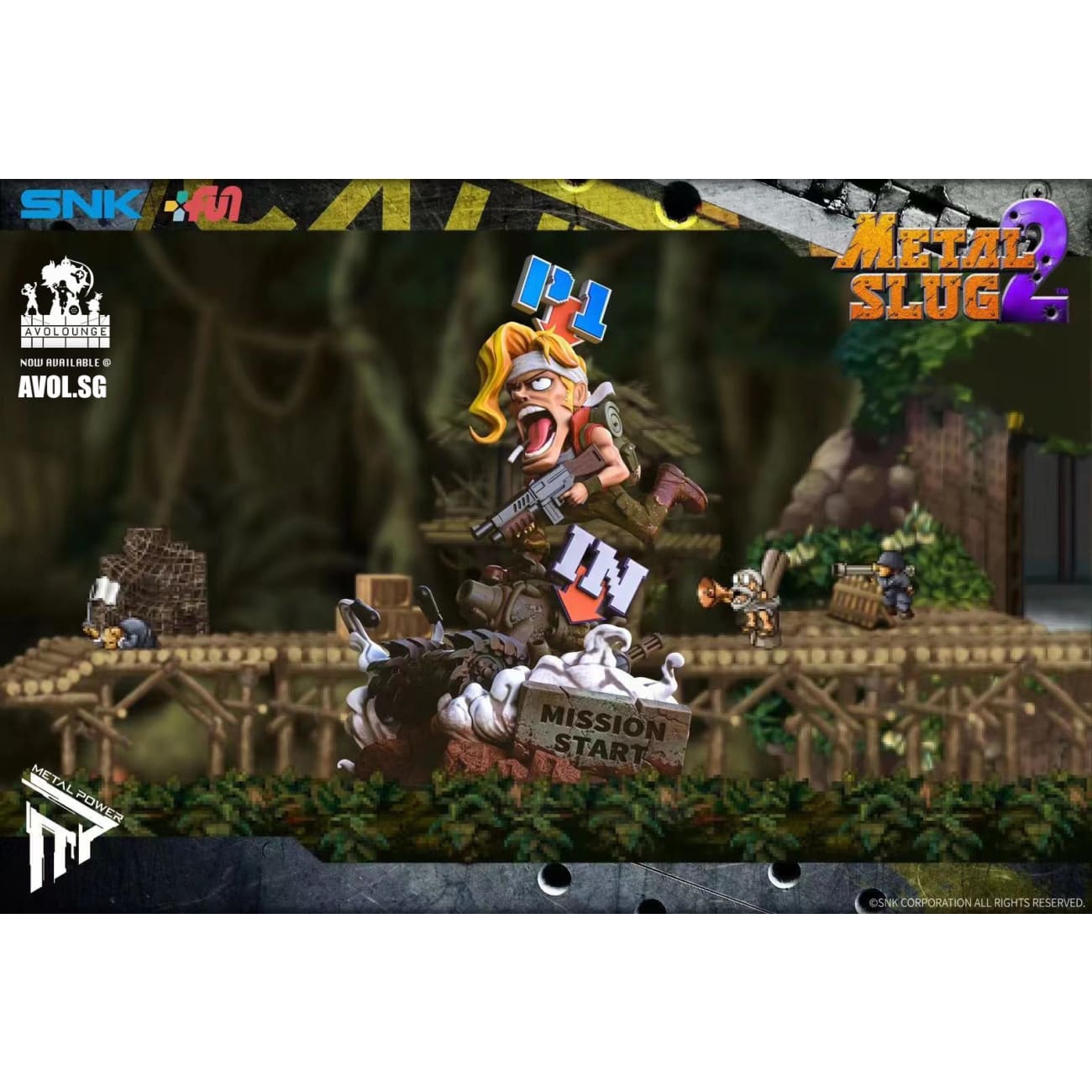 Metal Power - Metal Slug 2 Marco (Licensed)