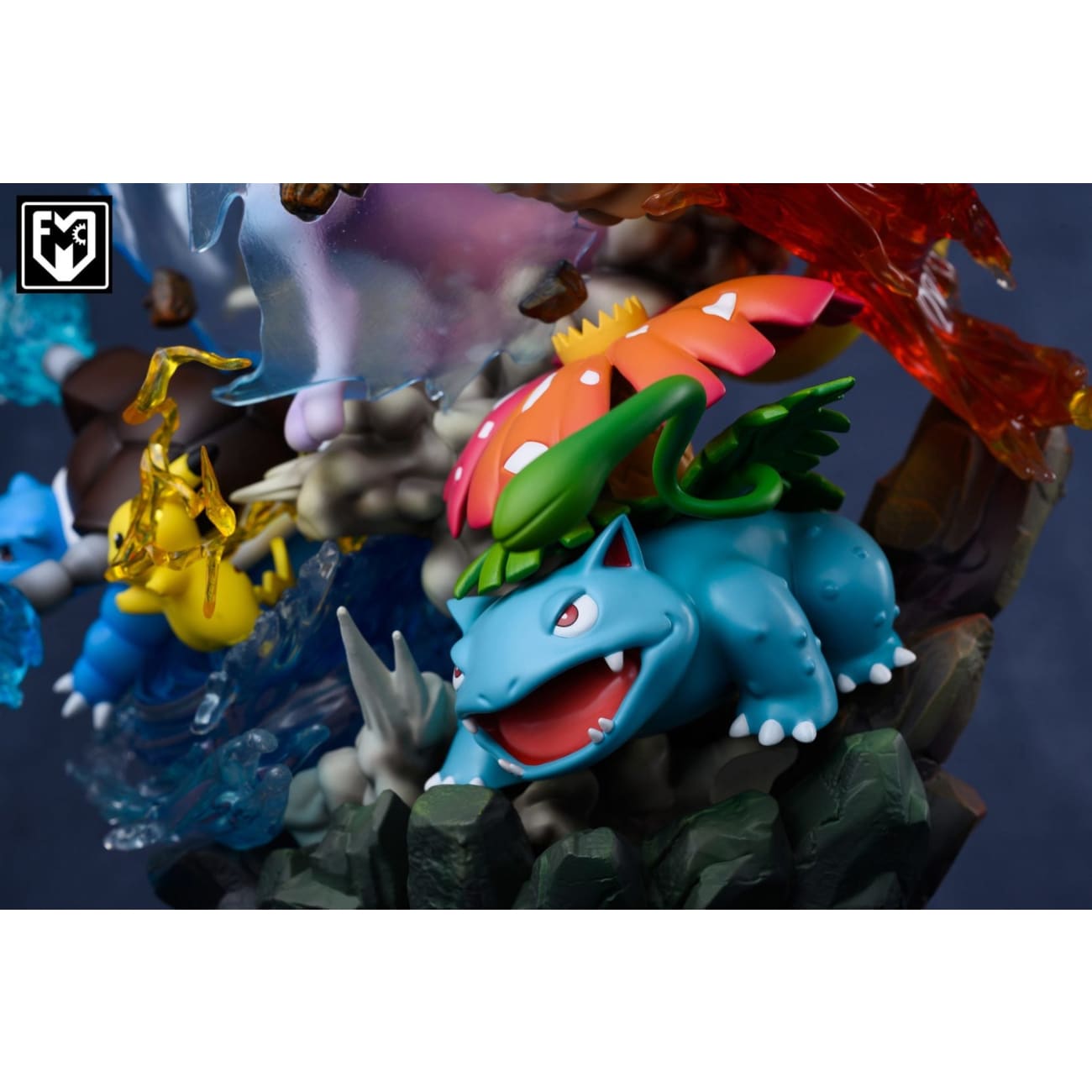 MFC Studio - Mewtwo Strikes Back Charizard Blastoise Venusaur Pikachu 