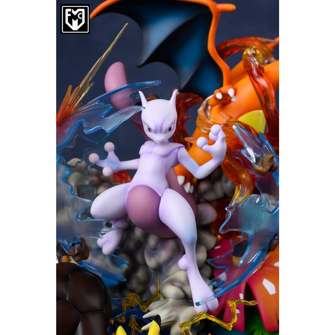 MFC Studio - Mewtwo Strikes Back Charizard Blastoise Venusaur Pikachu 