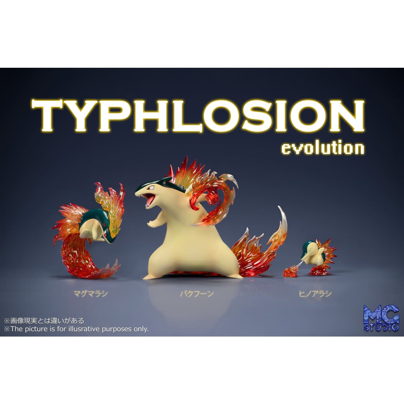 MG Studio - Cyndaquil Evolution Group
