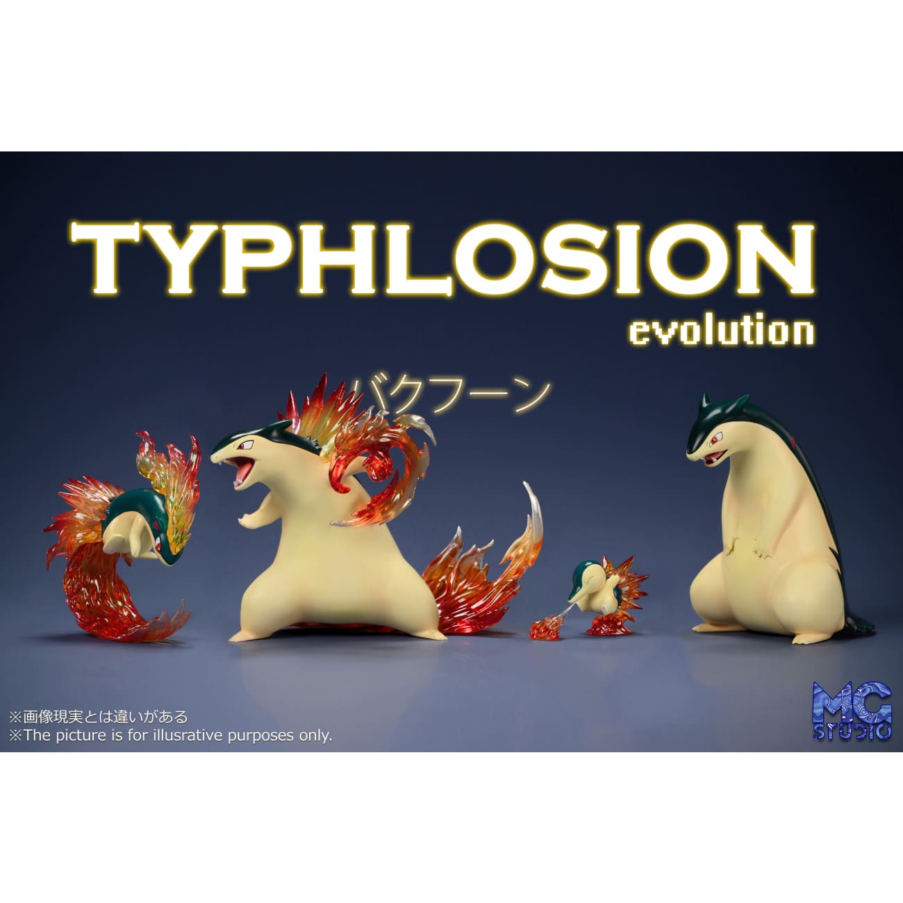 MG Studio - Cyndaquil Evolution Group
