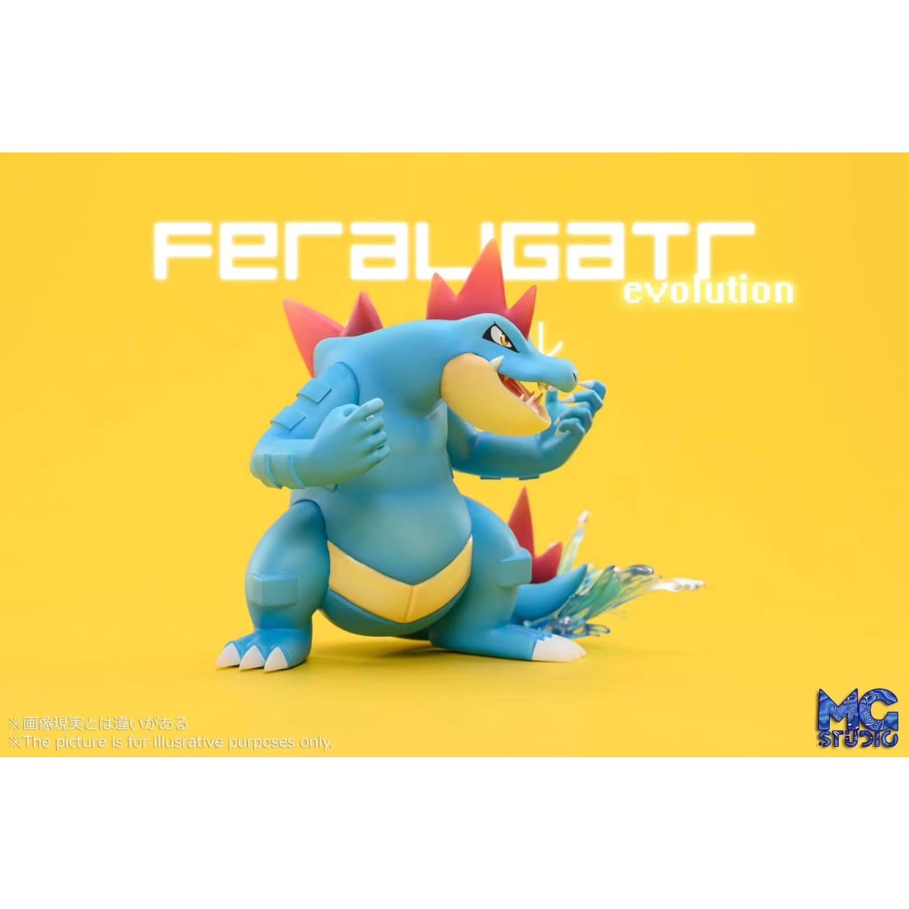MG Studio - Feraligatr, Totodile & Croconaw [4 Variants]