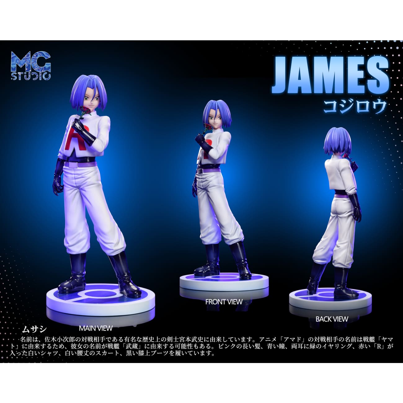 MG Studio - Scaleworld Team Rocket [14 Variants]